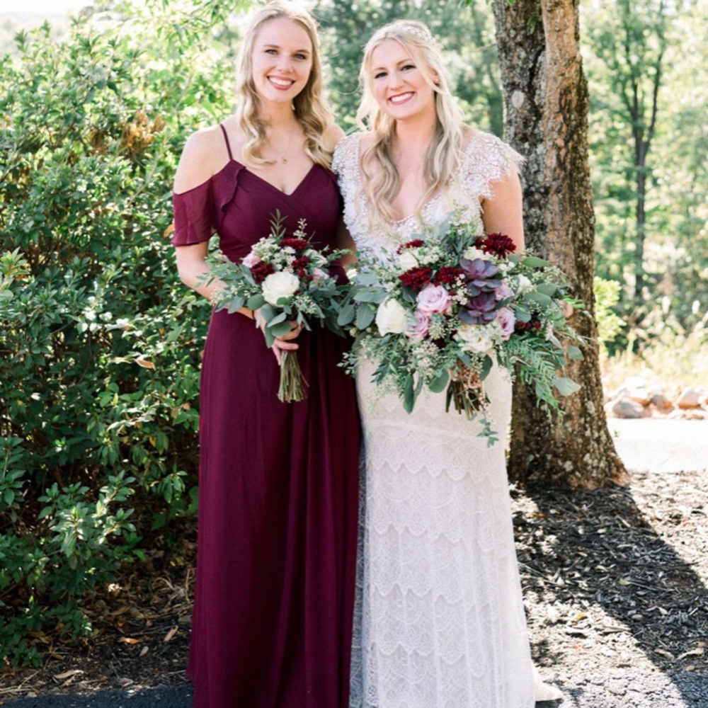 Azazie Dakota in Cabernet